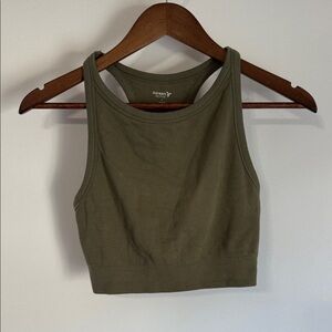 Old Navy Active Olive Green Women's Tank Top